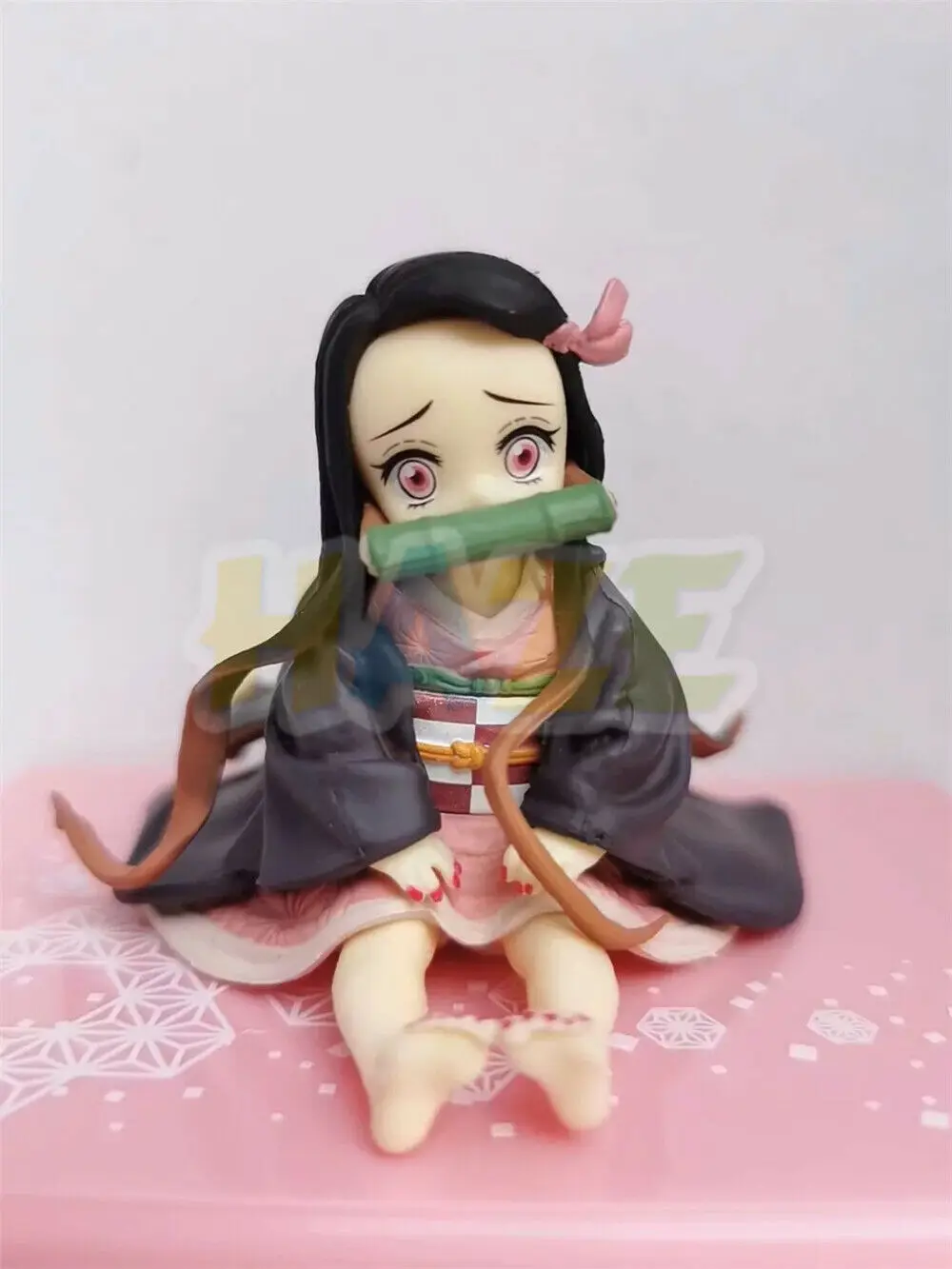 Горячая аниме демон убийца: Kimetsu no Yaiba Q Ver. Kamado Nezuko 6 5 см ПВХ фигурка Фигурка Статуя