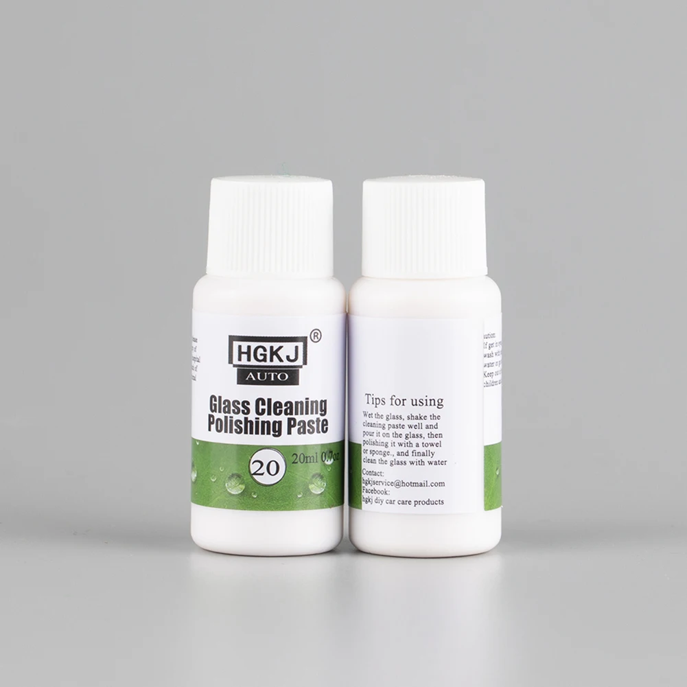 HGKJ-20-20ml стеклянная масляная пленка для очистки и для полировки стекла Полировочная паста ремонт автомобиля защитные аксессуары