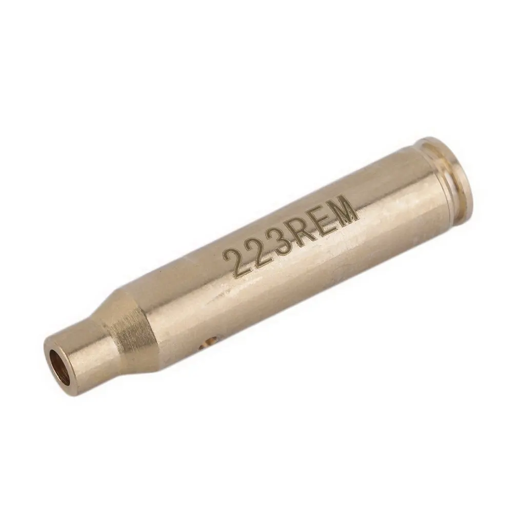 

Brass Red Laser Bore Laser Sight Boresight For Hunting Scope Tool with battery