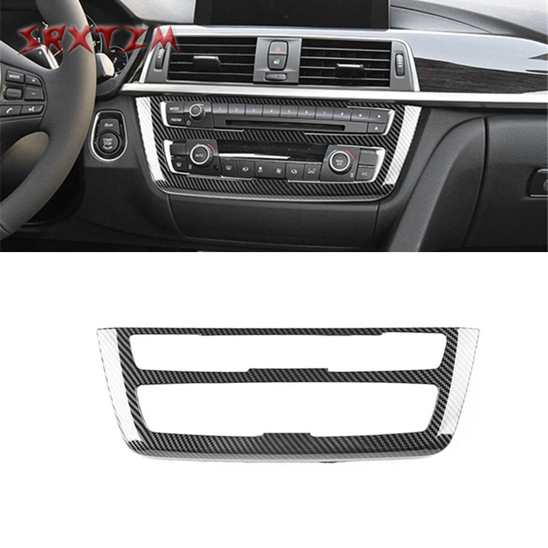 

For Bmw 3 4 Series 3gt F30 F32 F34 M3 M4 Accessories Car Interior Air Conditioning Cd Console Panel Covers Stickers