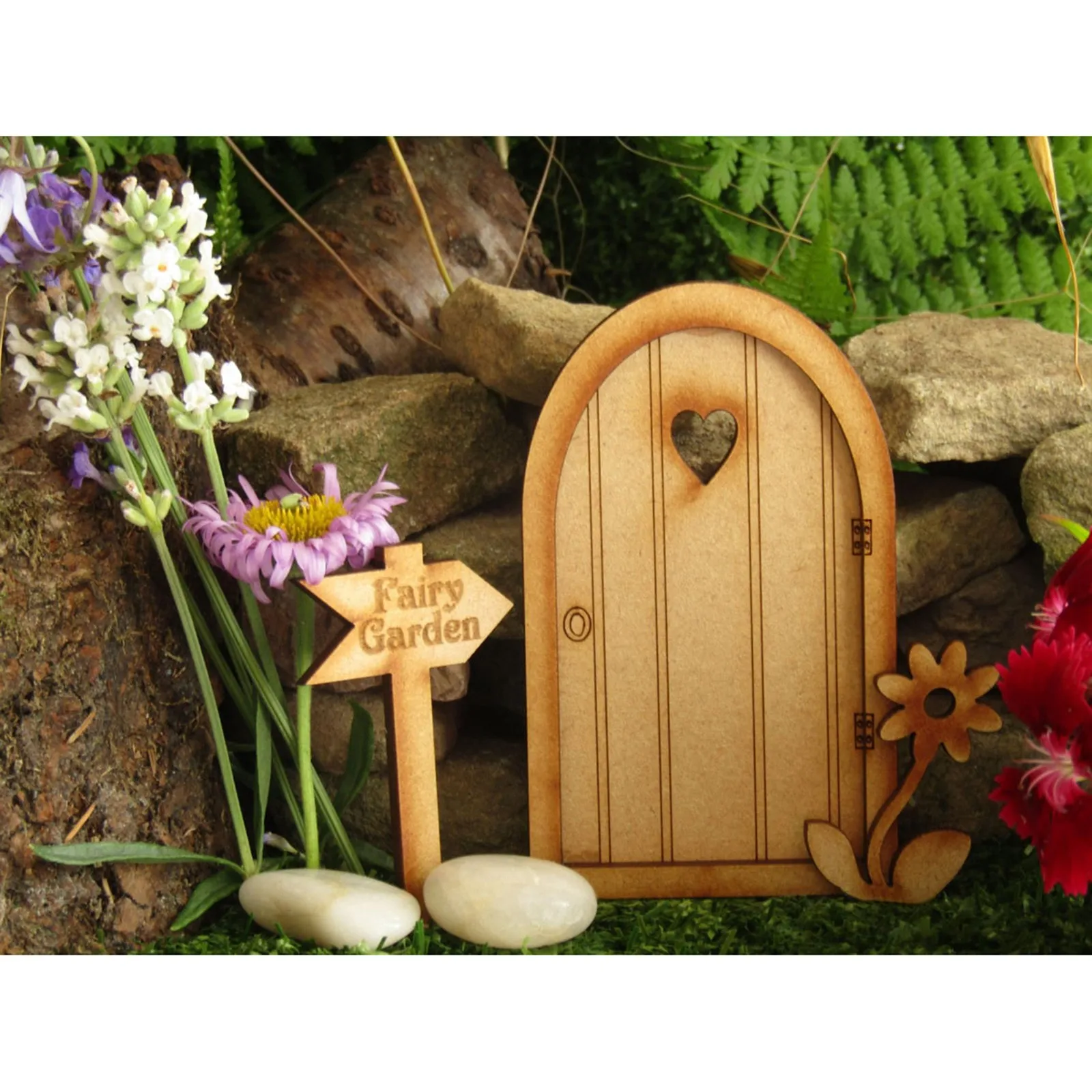 

Wooden Door Narnia Fairy door Three-dimensional Assembly Kit Arched Fairy Door Craft Wooden With Fairy And Magic Lantern