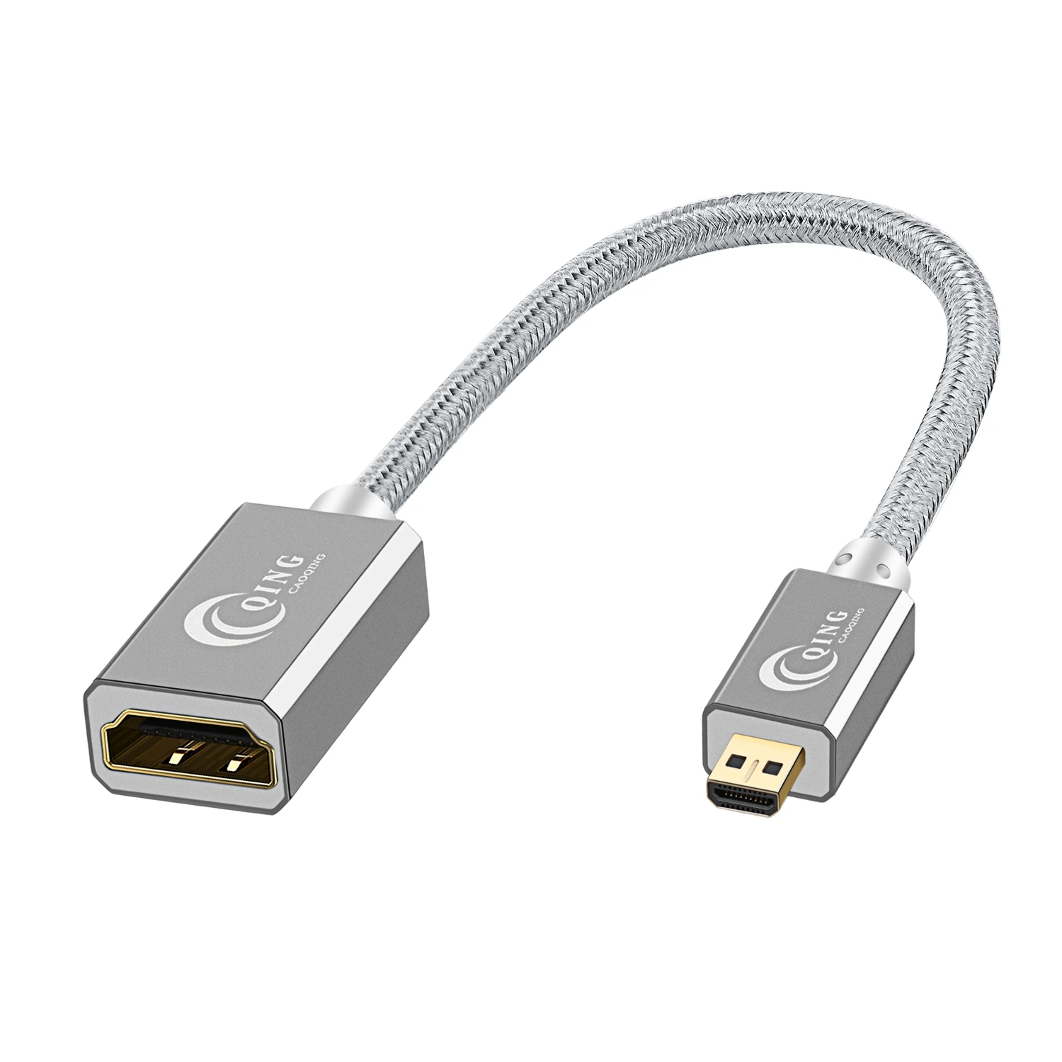 Адаптер Micro HDMI HD4K штекер на гнездо конвертер для Raspberry Pi 4 GoPro совместимый