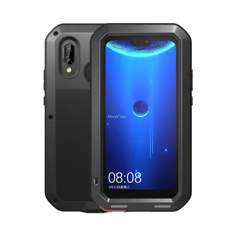 Shockproof Metal Cases For Huawei P20 Pro Lite P20Pro P30 Phone 360 Full Body Protective Outdoor Sport Shock Armor Covers | Мобильные
