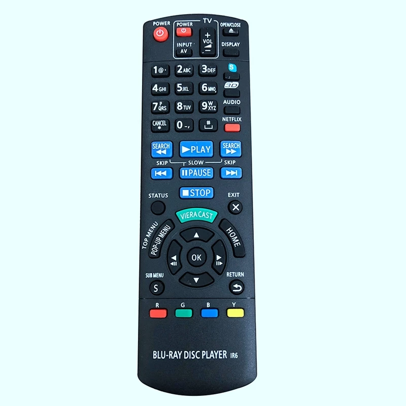Новый пульт дистанционного управления N2QAYB000574 для Panasonic Blu Ray плеер DMP