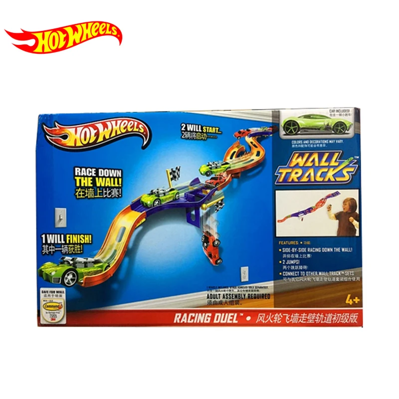 Hotwheels настенные треки инерционная горка первичный мини крутой популярный