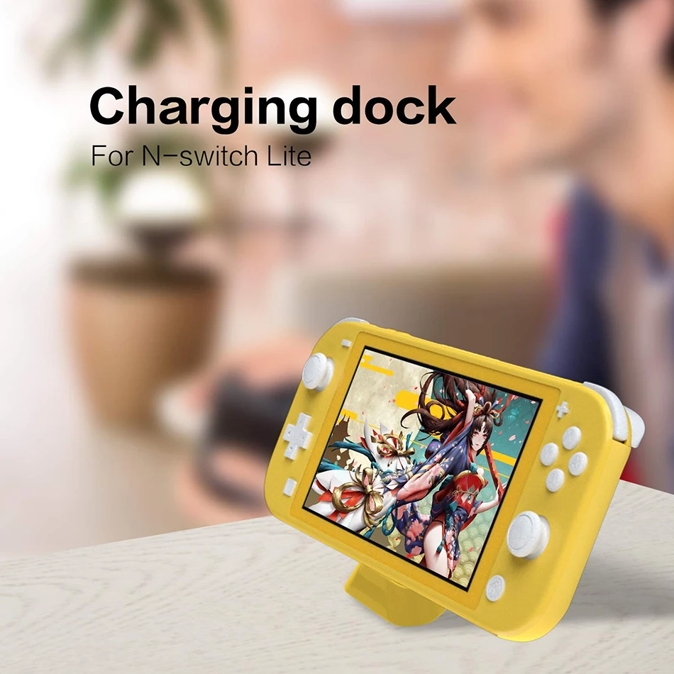 OIVO зарядная док-станция для Nintendo Switch Совместимость 15 V/2.6A мини зарядная станция для Nintendo Switch Lite с Тип-C Порты и разъёмы