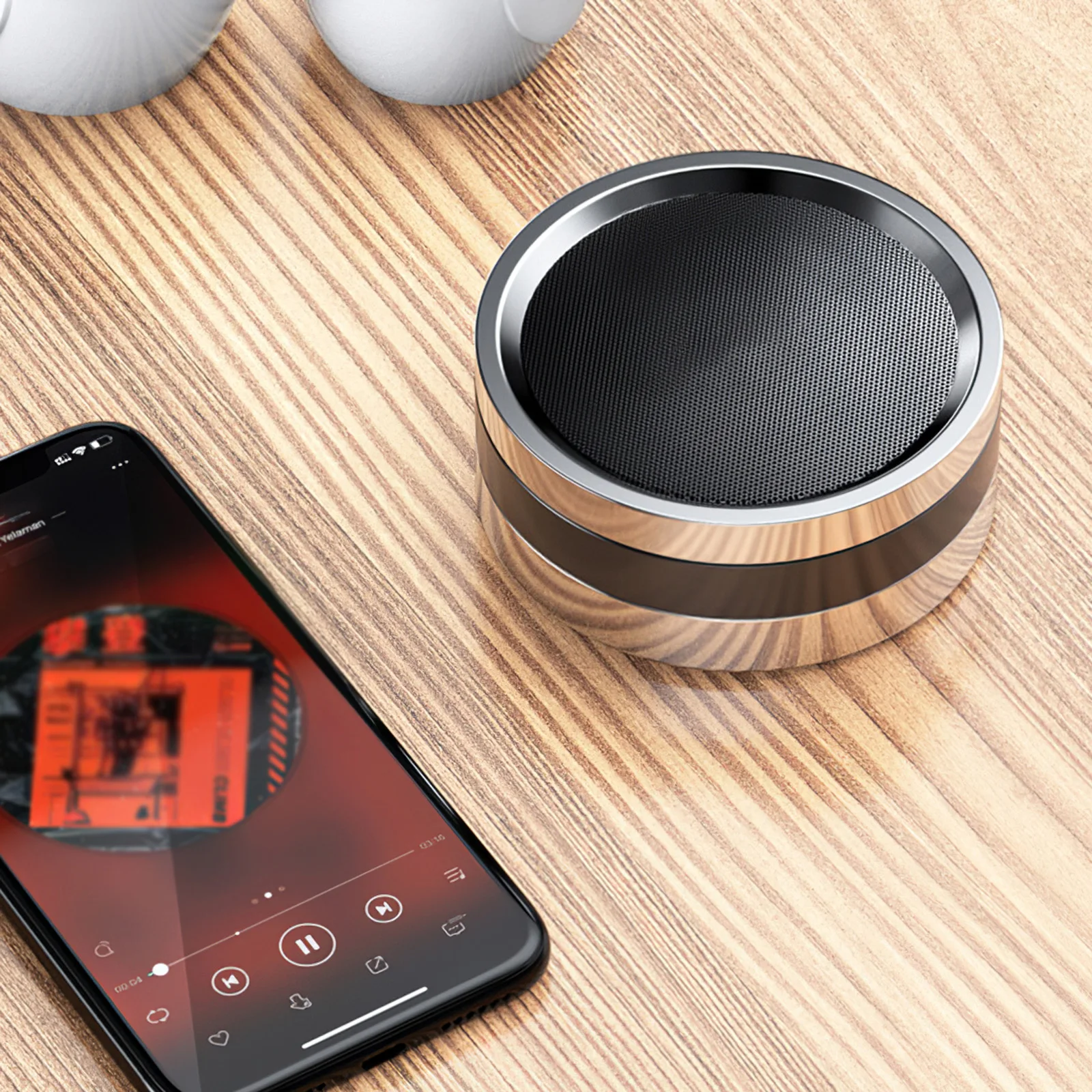 

Маленькая Bluetooth-Колонка A7 с сабвуфером, стерео эффект, 5,0 динамик с шумоподавлением, компактный беспроводной Перезаряжаемый динамик для гол...