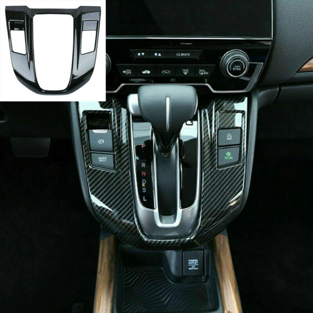 

12pcs Carbon Fiber Style Interior Decor Decoration Cover Trim For Honda CRV CR-V 2017-2019 Car Styling Sticker Accessories