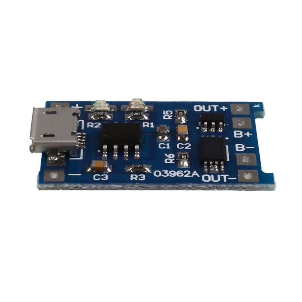 Cewaal Mini 5V 1A Micro USB портативная Защитная плата для зарядки литий ионных