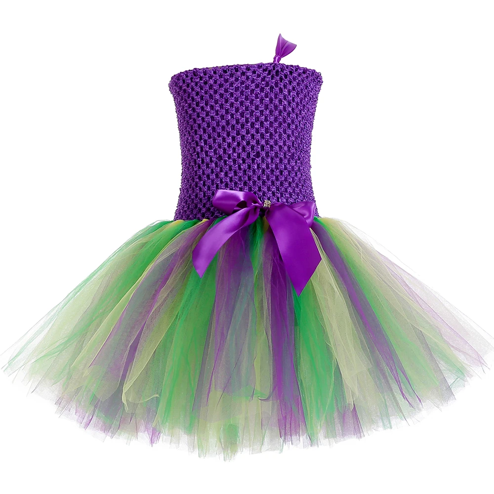 Little Mermaid Tutu Dress Under The Sea Birthday Theme Party for Kids Girl Holiday Carnival Halloween Princess Costume | Детская одежда
