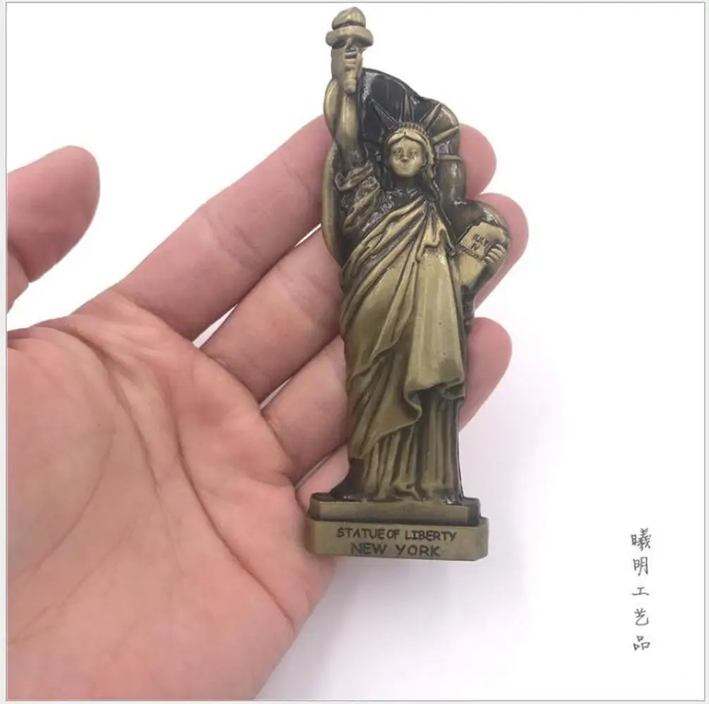 BABELEMI высококачественный металлический окрашенный США Нью-Йорк Аляска 3D магнит