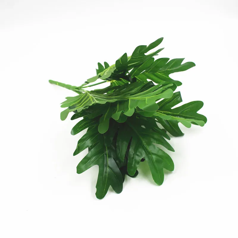 9 зеленых вилок листья монстеры Цветочная композиция аксессуары для дома сада