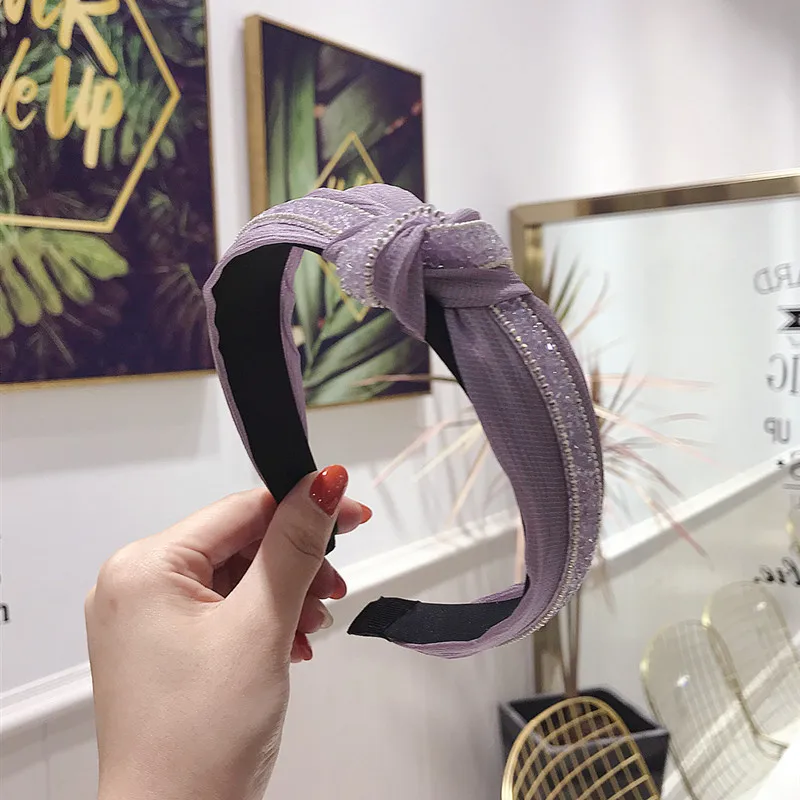 Корейский плетенная повязка для головы ленты волос аксессуары высокого качества