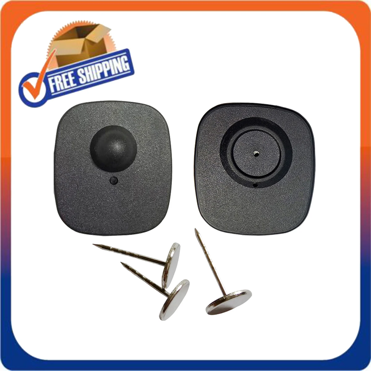 Защитные бирки с датчиками контактами 10000 шт. совместимы системой Checkpoint и EAS RF8.2Mhz s