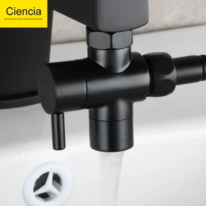 brass sink diverter faucet splitter for kitchen or bathroomfaucet adapter 3 way valvesink faucet replacement part m22 x m24 free global shipping