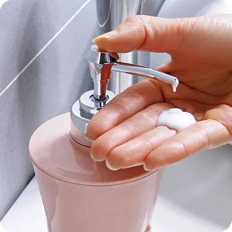 Диспенсер для жидкого мыла 400 мл с насосом | Дом и сад