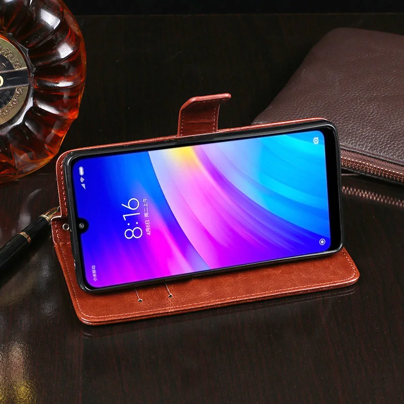 Кожаный чехол-бумажник для XiaoMi Mi 9 Lite SE 9T Pro 8 5 6 искусственных денег A1 A2 A3 RedMi K20 S2 GO F1