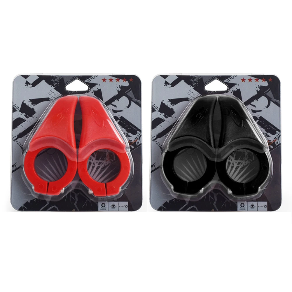 

1 Pair Mountain Bike Rest Sub-handle Bicycle Deputy Handle Bicycle Thumb Force Grip Lightweight Plastic Non-slip Lock Ring Kit