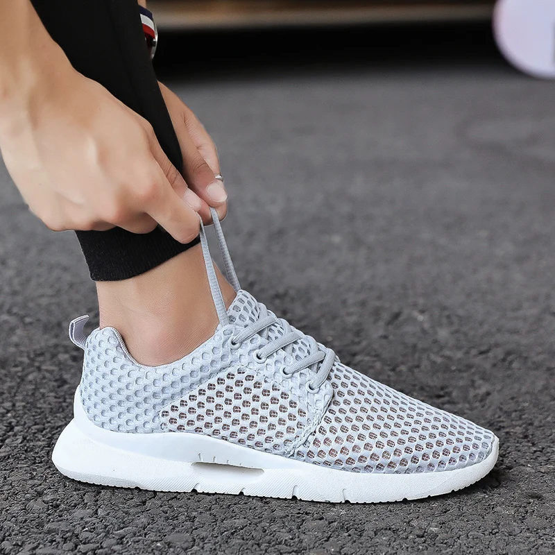 

[High Quality] 2021 New Summer Shoes with Small Holes and Good Air Permeability, Casual Sports Men's Shoes 39-48