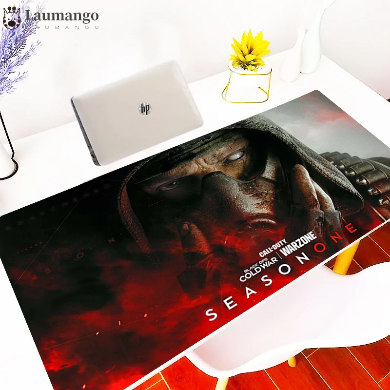

Call Of Duty Warzone Mouse Pad gaming accessories speed mini pc Gamer desk Mat Laptop Keyboard Table tapis souris mousepad 90x40