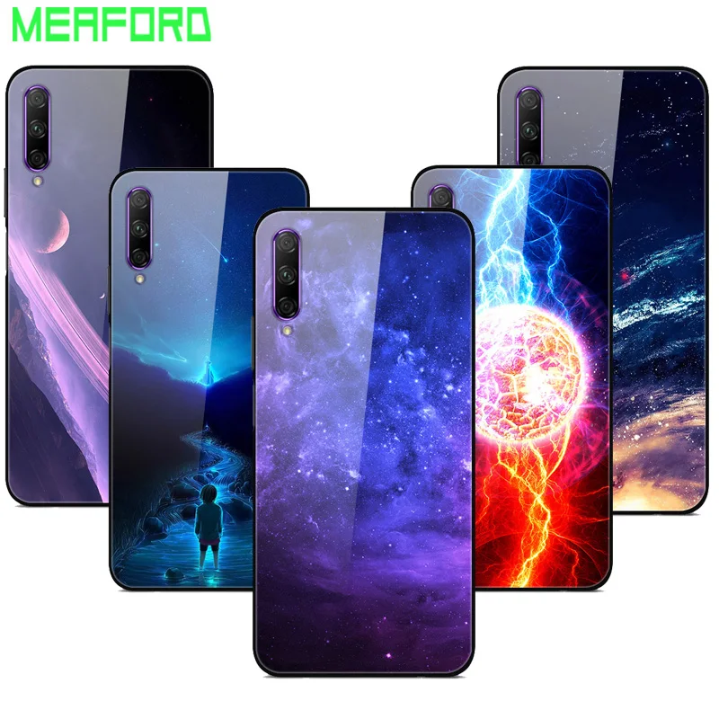 Стеклянный чехол для Huawei Nova 5T Space жесткий стеклянный из поликарбоната Mate 30 Pro Honor 20