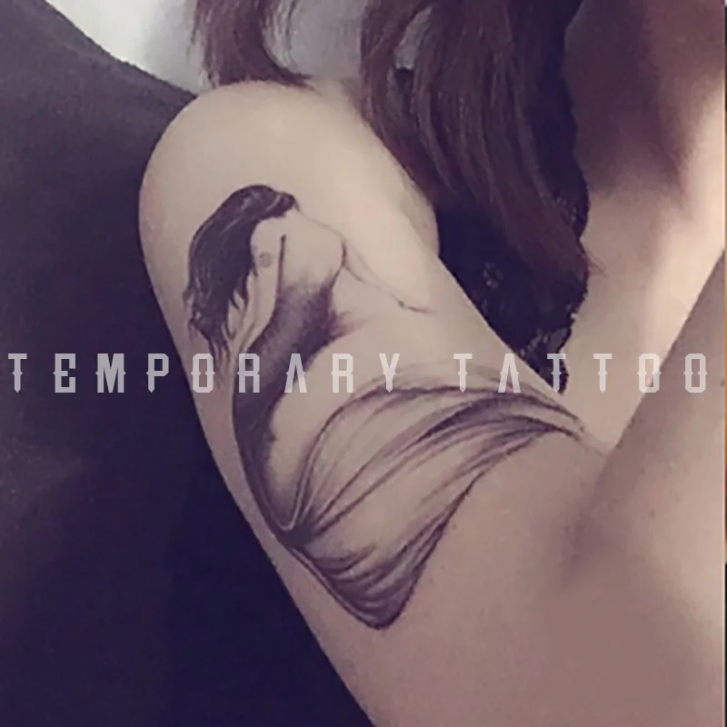 

Juice Lasting Ink Tattoo Body Art Waterproof Temporary Tattoo Sticker Mermaid Tattoo Arm Leg Tattoo Female