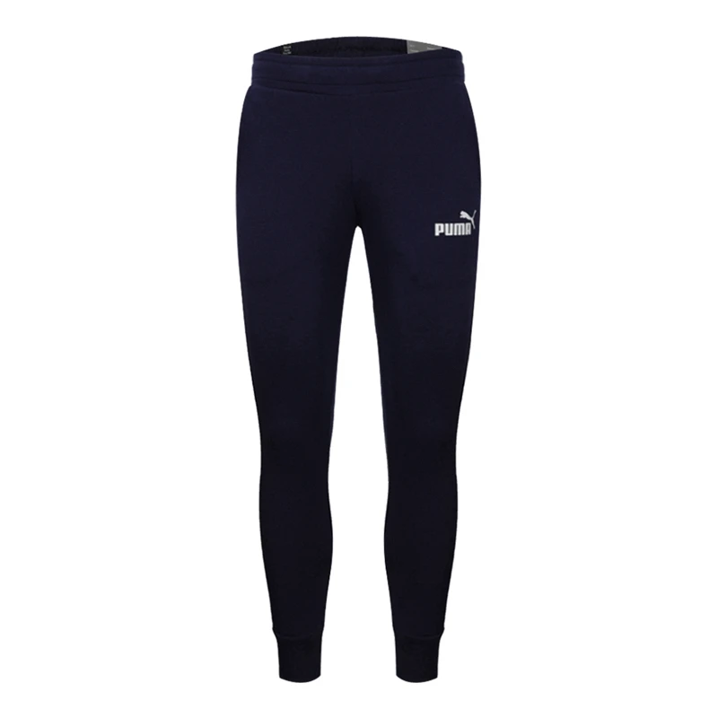 Новое поступление PUMA ESS+ Sllim штаны защитный чехол для мобильного телефона Для мужчин брюки больших размеров спортивной одежды