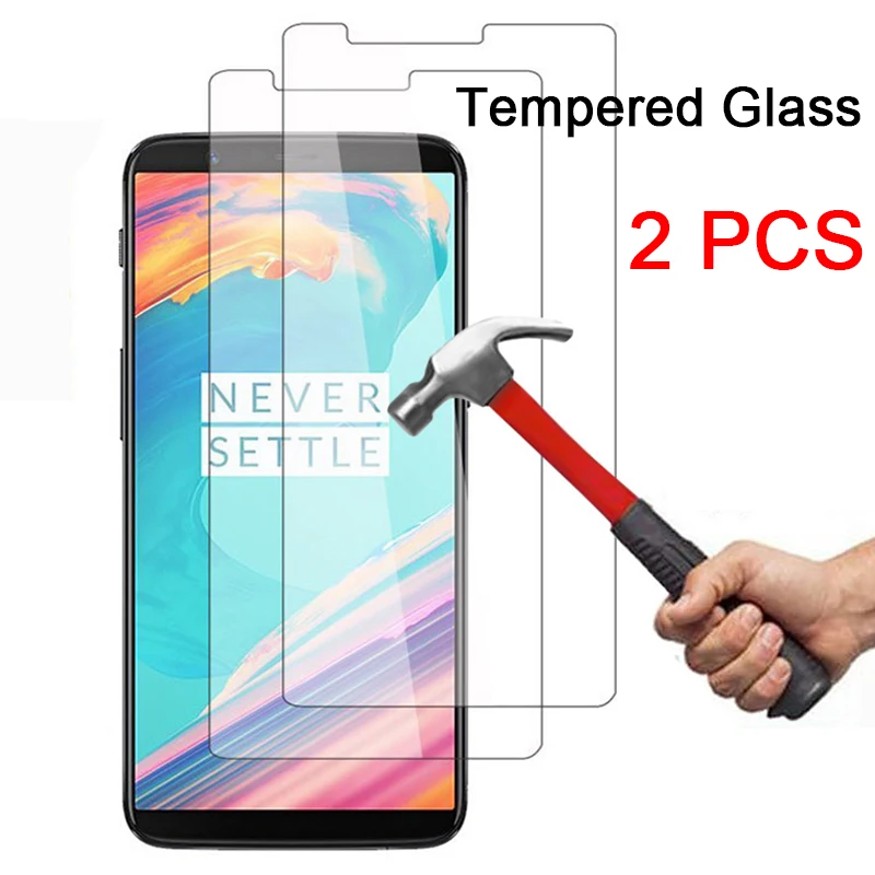 1/2 шт.! Прозрачное Защитное стекло для Oneplus 2 3 3T 5 5T 6 6T 7 7T|Защитные стёкла и плёнки