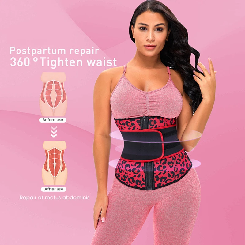 

Shaperwear Waist Trainer Neoprene Sauna Belt for Women Weight Loss Cincher Body Shaper Tummy Control Strap Slimming Fitness Belt