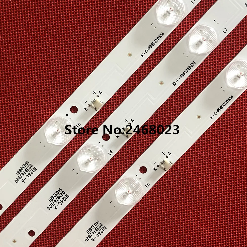 Комплект из 3 предметов TCL L32W3212 32 дюймов светодиодная подсветка ZDJK315D08-ZC14F-04 303JK315034