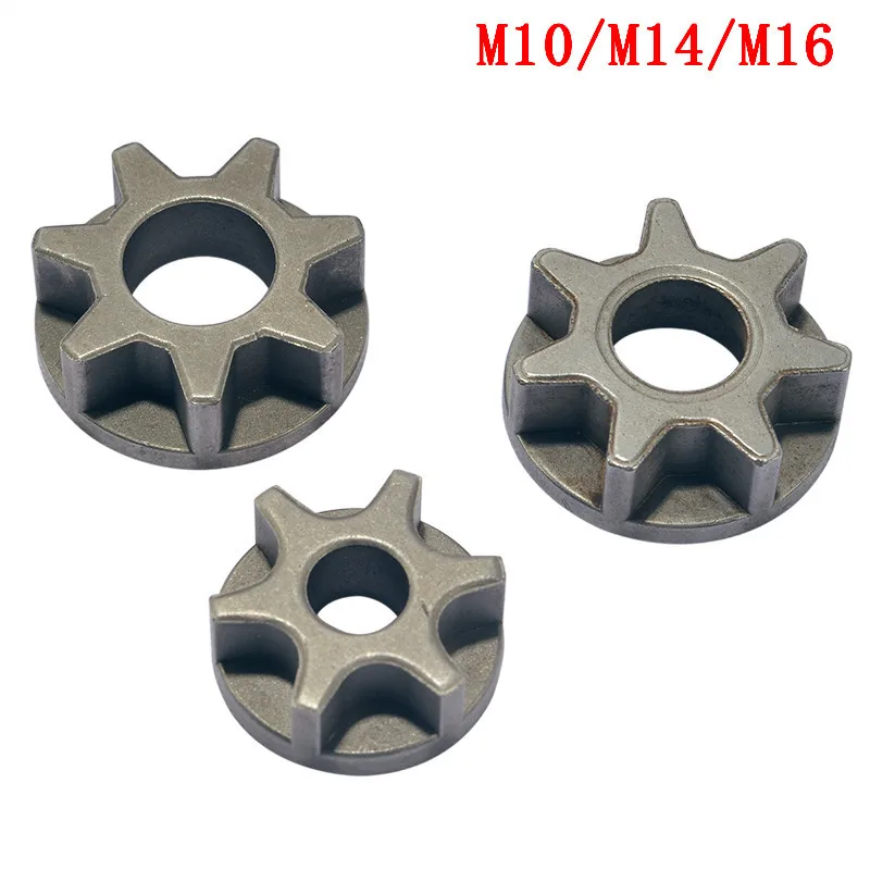 1 комплект M10/M14/M16 бензопила Шестерни для 100 115 125 150 180 угловая шлифовальная машина