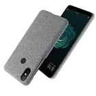 Тонкий тканевый текстурный чехол для Xiaomi Mi 6X A2, ультратонкий нескользящий чехол из ткани с защитой от падения для Xiomi Mi A2 6X MI6X MIA2 5,99