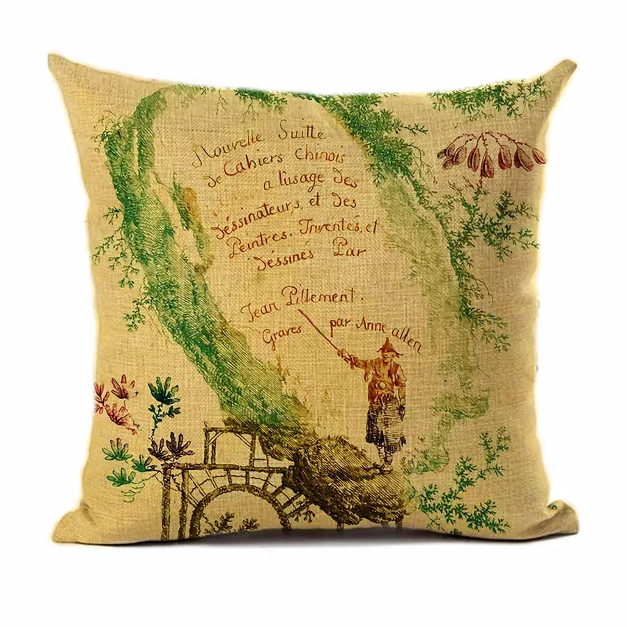 Страна Стиль жизни для диванных подушек наволочки Pastrol декорации принт кровать