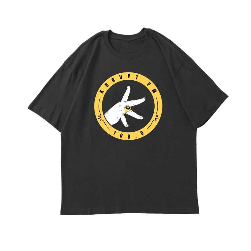 

2021 BEST SELLER Kurupt FM Tee Shirt Men's Summer T Shirt 3D Printed TShirts Short Sleeve TShirt Men/Women T-Shirt