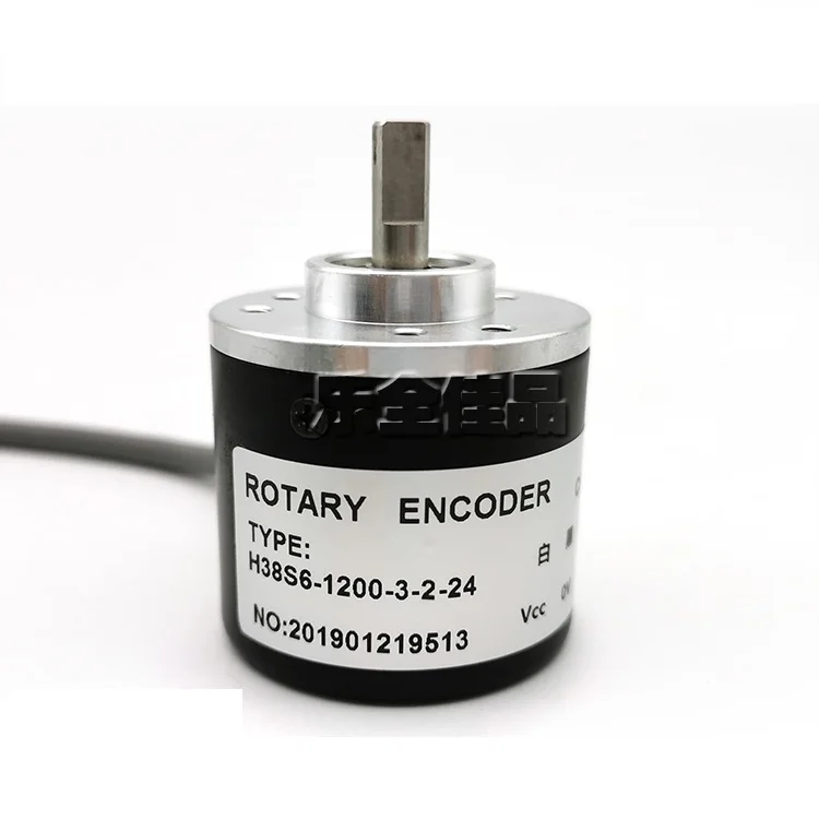 

H38S6-1200-3-2-24 photoelectric rotary encoder solid shaft 6mm pulse number 1200 lines