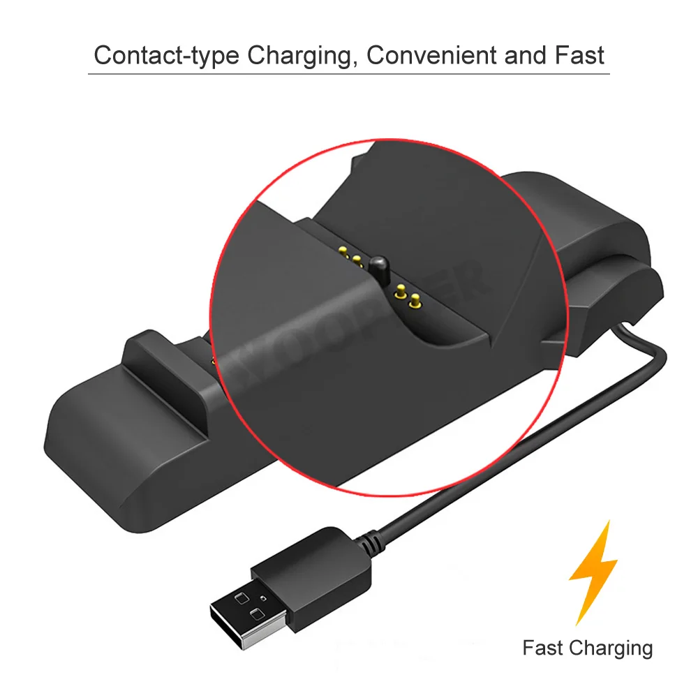 wholesale dual fast charger for ps5 wireless controller charging dock station for playstation 5 gamepad free global shipping