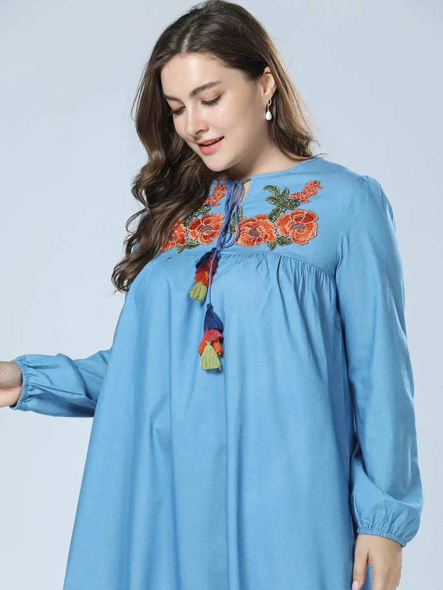 Мусульманское платье мусульманская одежда Женский марокканский кафтан большого