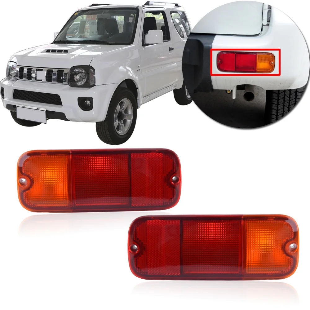 Задний отражатель CAPQX противотуманный фсветильник для SUZUKI Jimny 2007-2016 задний бампер