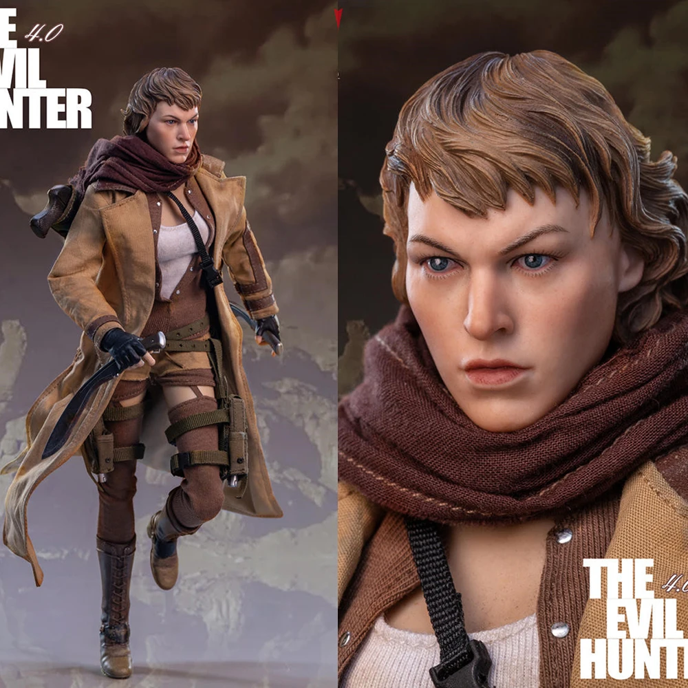 

Collectible 1/6 Scale Swtoys FS040 The Evil Hunter Alice 4.0 Figure Head Body Clothes Accessory Model for Fans