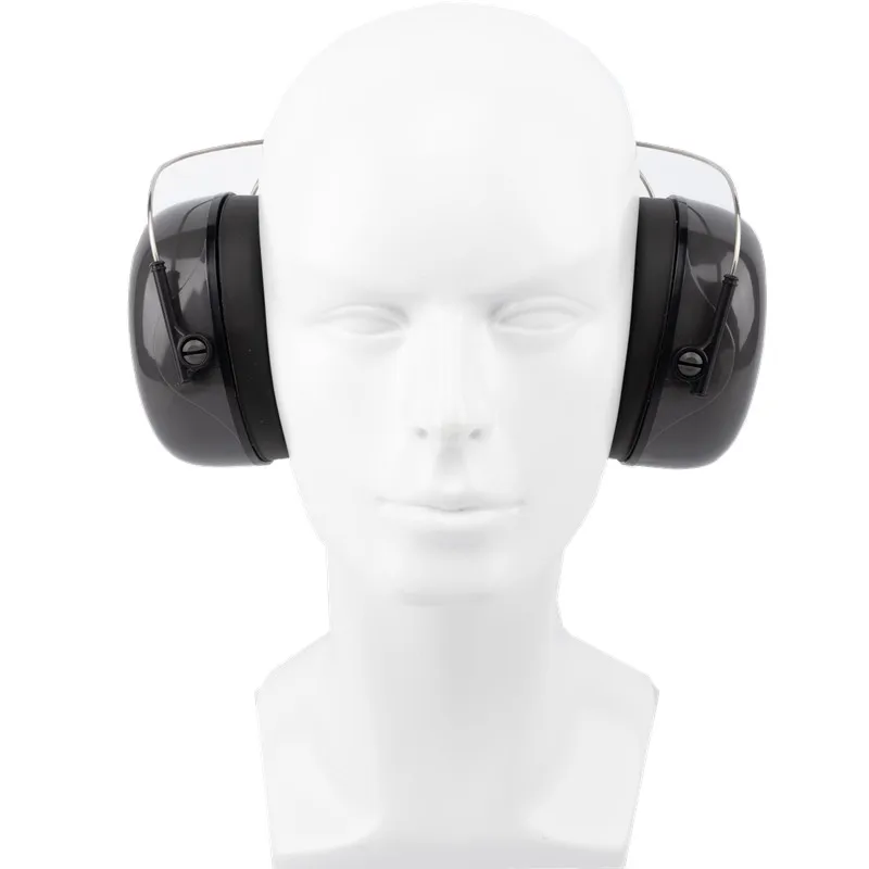 Ear protector Tactical Headset Shooting Earmuff Neck-worn Anti-noise Hunting Building Sleeping Hearing Protection Sound-proof