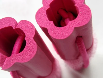 Новая мода 6 шт волшебный Поролоновый спонж для завивки волос DIY волнистые волосы