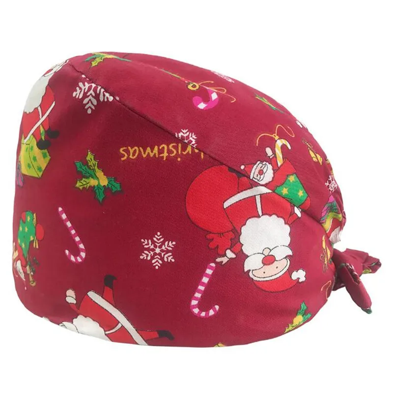 Рождественские шапки с эффектом потертости Рождественская Рабочая шапка для