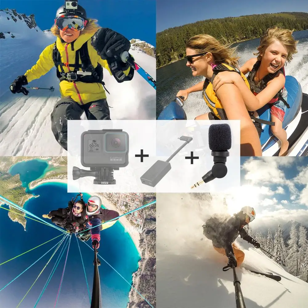 Saramonic Plug& Play микрофон 3,5 мм TRS для DSLR камер, видеокамер, CaMixer, SmartMixer, LavMic, SmartRig+, UWMIC9/10/15