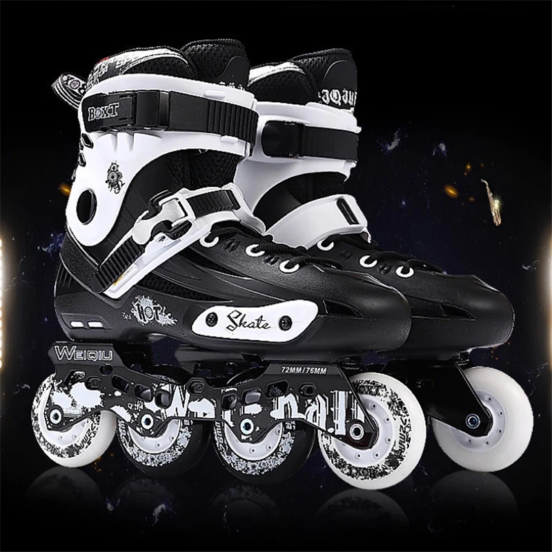 Новые профессиональные роликовые коньки мигающие высококачественные обувь для
