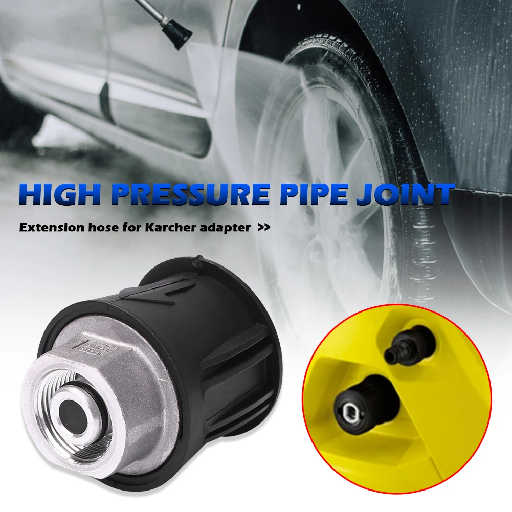 

Hose Connector Quick Connector M22x14mm for Karcher K Series Pressure Washer Car Pressure Washer Quick Connect