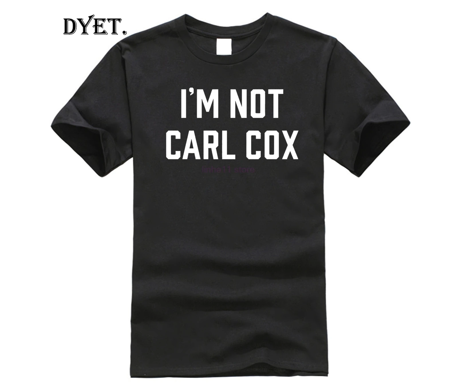 Я не Карл Кокс печатных футболка с надписью техническая дом подземный Dj Legend Ibiza 2019