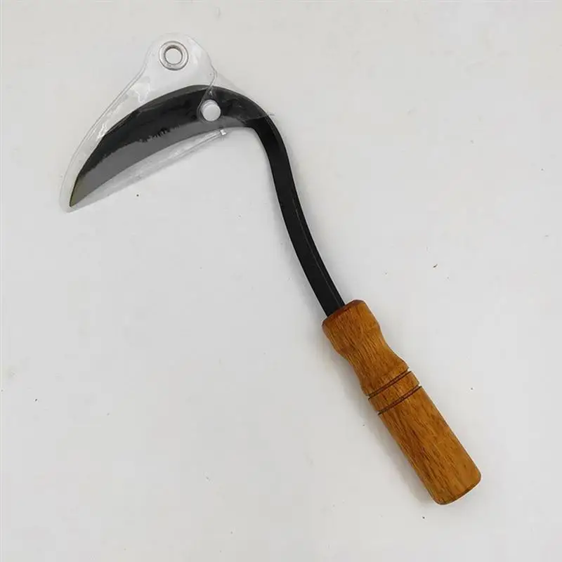 

1 Pc Reaping Hook Steel Sturdy Agricultural Accessories Hatchet Gardening Sickle for Farm Outdoor Camping