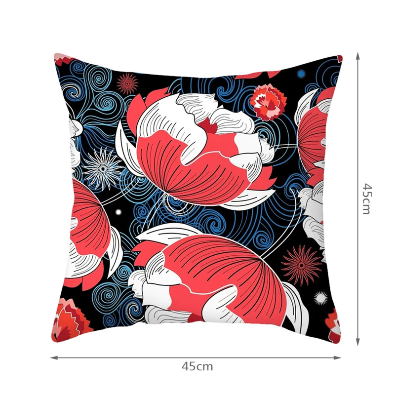 

Mix Plant Pattern Decorative Accessories Pillow Cushion Covers Pillowcase Cushions for Sofa Polyester Pillowcover Decorative