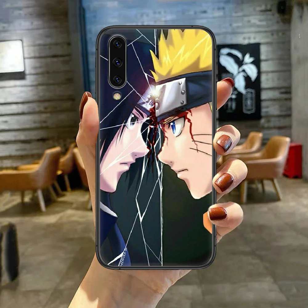 

Uzumaki Naruto Uchiha Sasuke Anime Phone Case For For SamSung Galaxy A M 5 8 10 20 30 31 40 50 51 70 71 80 S E Black black Shell