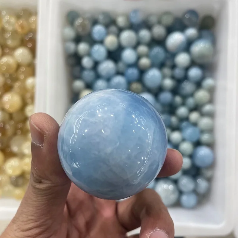 

Sea blue treasure ball, play ball, decorative ball, rose home accessories